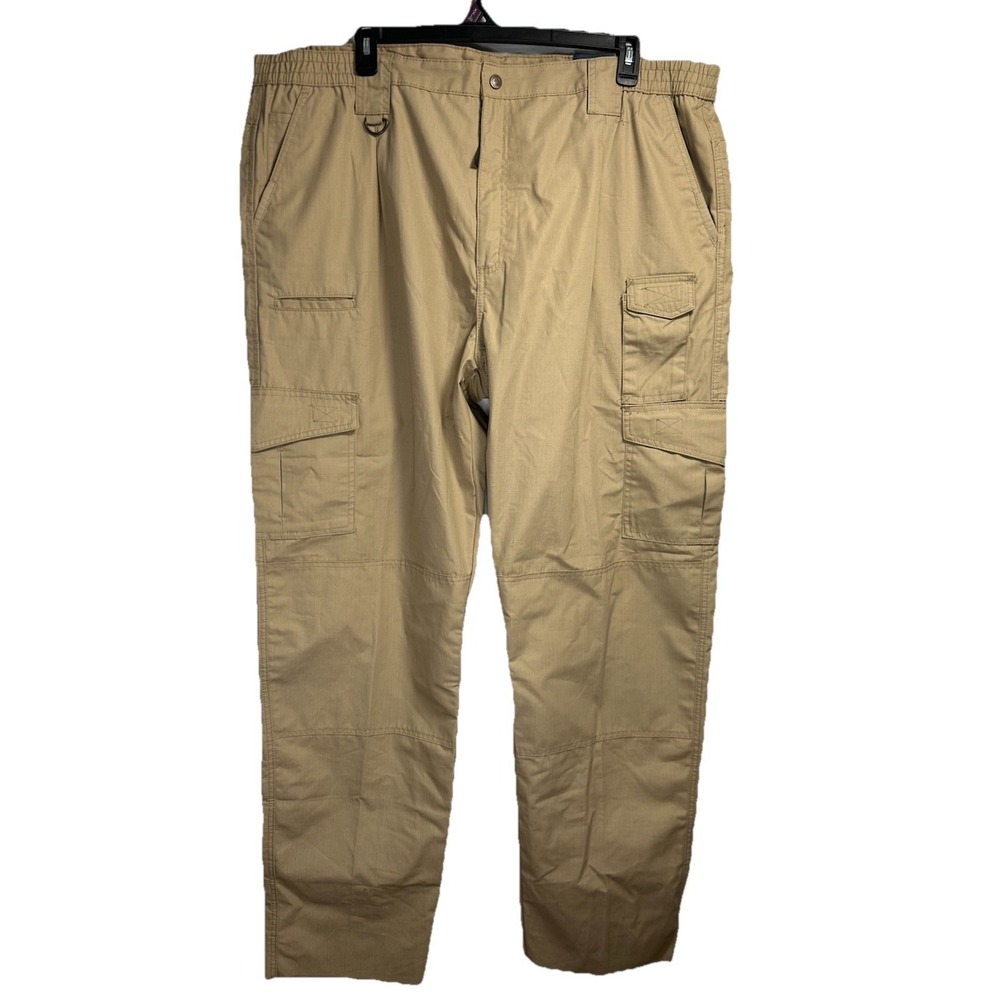 New Propper Tactical Pants‎ Men's 48x37 Brown Cargo Ripstop Teflon Workwear Army